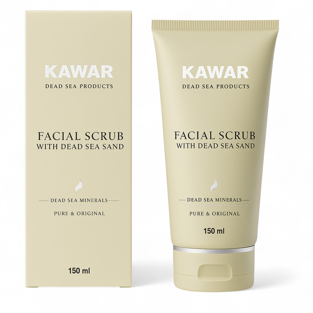 Dead Sea Facial Scrub – Natural Exfoliator | Kawar
