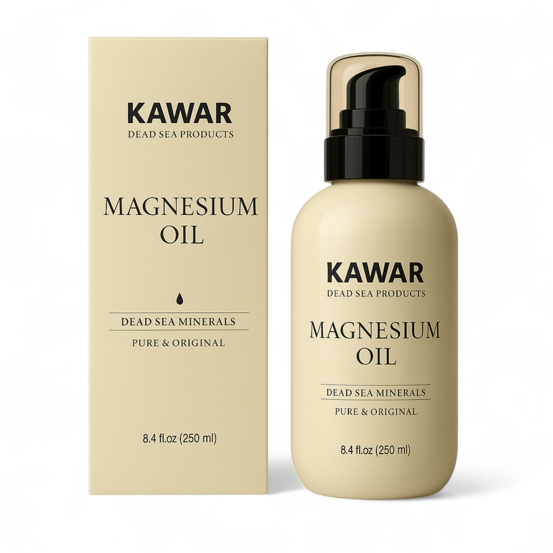 Dead Sea Magnesium Oil Spray for Sleep & Muscles | Kawar