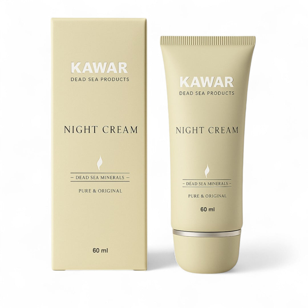 Dead Sea Night Cream with Vitamins C & E | Kawar