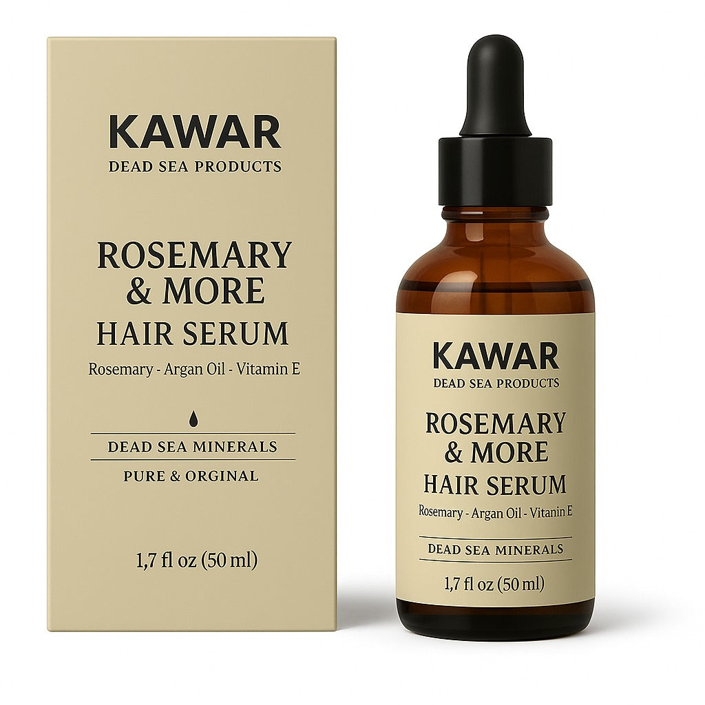Rosemary Hair Serum with Argan Oil | Dead Sea Kawar