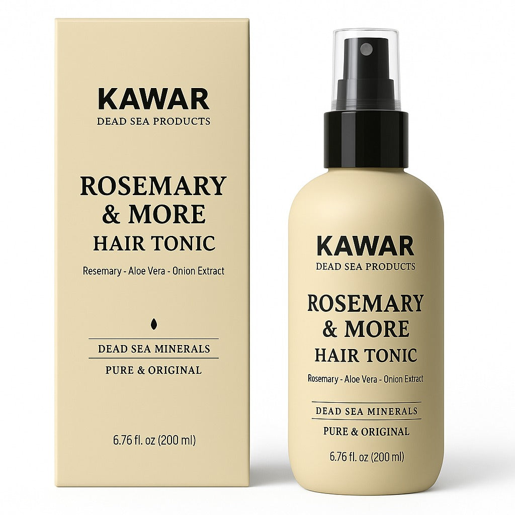 Rosemary & Onion Hair Tonic for Scalp | Dead Sea Kawar
