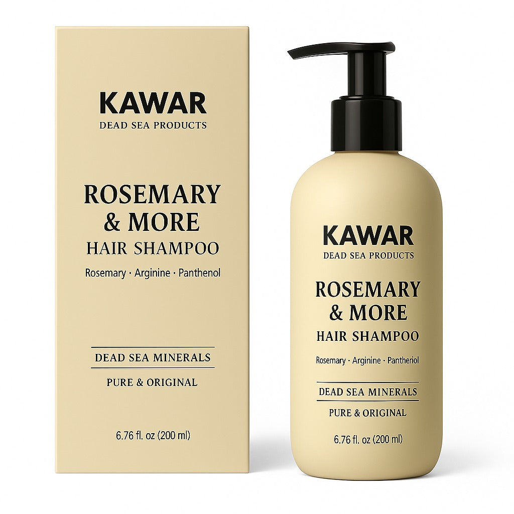Rosemary Shampoo – Sulfate Free | Dead Sea Kawar